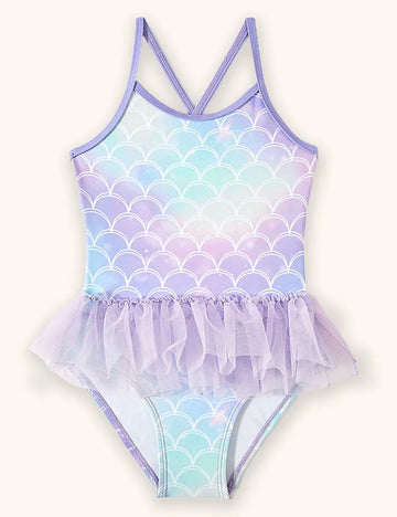 Scale Printed Swimsuit